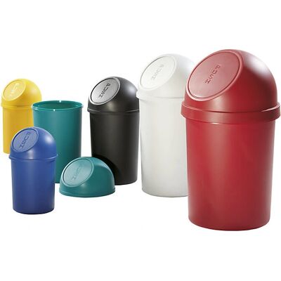 helit Gelber Plastikmüllbehälter - 45L - Innenbereich helit Gelber Plastikmüllbehälter - 45L - Innenbereich
