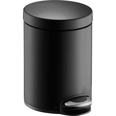 Helit H2403495 - Poubelle - 5L - Noir - Publicité Helit H2403495 - Poubelle - 5L - Noir - Publicité