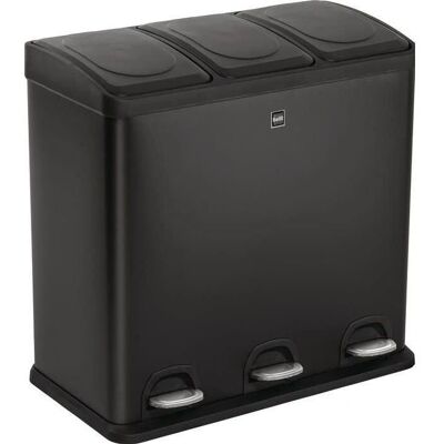 helit the seperator Mülltrennbehälter - 3x20L, Schwarz helit the seperator Mülltrennbehälter - 3x20L, Schwarz