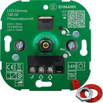 Ehmann T46 Variateur LED - Phase Finale, 15-150W - Publicité Ehmann T46 Variateur LED - Phase Finale, 15-150W - Publicité