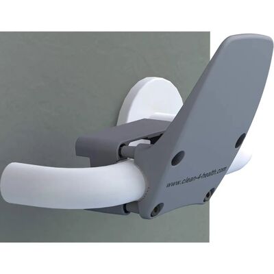Clean 4 Health Ouvre-porte mains libres - Gris - Publicité Clean 4 Health Ouvre-porte mains libres - Gris - Publicité