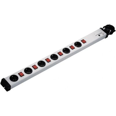 Ehmann 0232x00062301 Verloopdoos met overspanningsbeveiliging - 6 stopcontacten Ehmann 0232x00062301 Verloopdoos met overspanningsbeveiliging - 6 stopcontacten