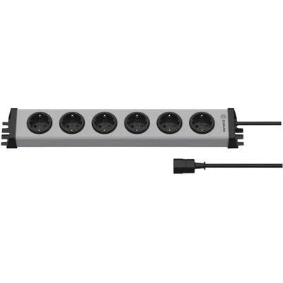 Bodo Ehmann Voedingsverdeler - 6 stopcontacten, 1.5m kabel, 250V, IEC C14 Bodo Ehmann Voedingsverdeler - 6 stopcontacten, 1.5m kabel, 250V, IEC C14