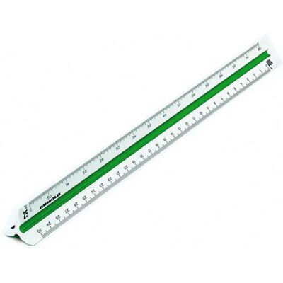 Rumold - 150/30 - 30 cm - Weißes Plexiglas - Skalenstab Rumold - 150/30 - 30 cm - Weißes Plexiglas - Skalenstab