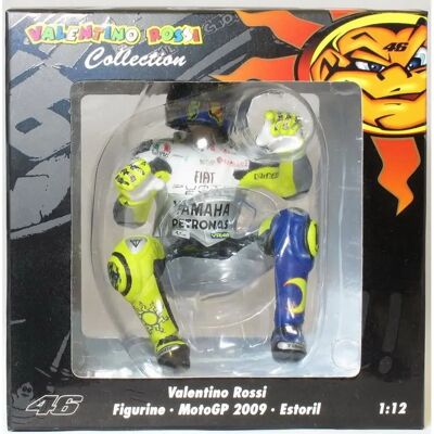 Valentino Rossi Rip312090146 GP Estoril MotoGP 2009 Modèle - Figurine de conduite - Publicité Valentino Rossi Rip312090146 GP Estoril MotoGP 2009 Modèle - Figurine de conduite - Publicité