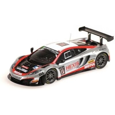 McLaren Mp4-12C GT3 Hexis Racing Cazenave Panis Debard Ledogar 24H Spa 2013 - Modellauto McLaren Mp4-12C GT3 Hexis Racing Cazenave Panis Debard Ledogar 24H Spa 2013 - Modellauto