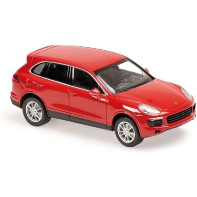 Miniatura Porsche Cayenne Turbo 1/43 - Model metalowy - Czerwony Miniatura Porsche Cayenne Turbo 1/43 - Model metalowy - Czerwony
