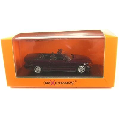 BMW 3 Series Cabriolet E36 - Purple Metallic - 1:43 - Maxichamps BMW 3 Series Cabriolet E36 - Purple Metallic - 1:43 - Maxichamps