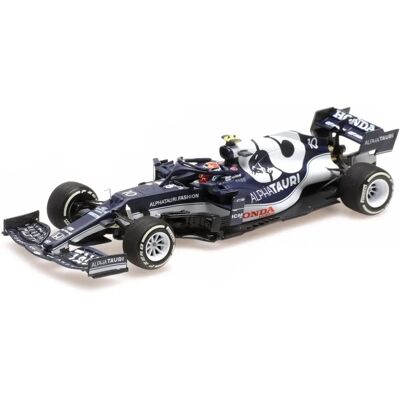 Modèle en Zamac Minichamps AlphaTauri AT2 - 1:43 Bleu Marine/Blanc - Publicité Modèle en Zamac Minichamps AlphaTauri AT2 - 1:43 Bleu Marine/Blanc - Publicité