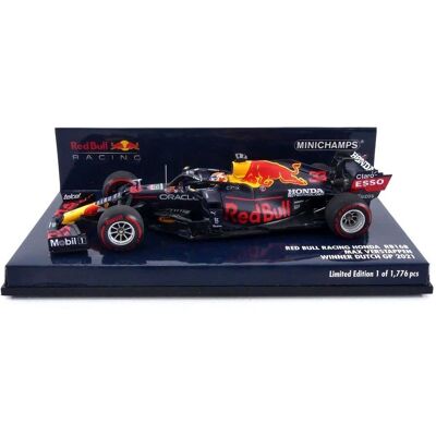 Voiture en métal à l'échelle Minichamps RB16B - Bleu - Publicité Voiture en métal à l'échelle Minichamps RB16B - Bleu - Publicité
