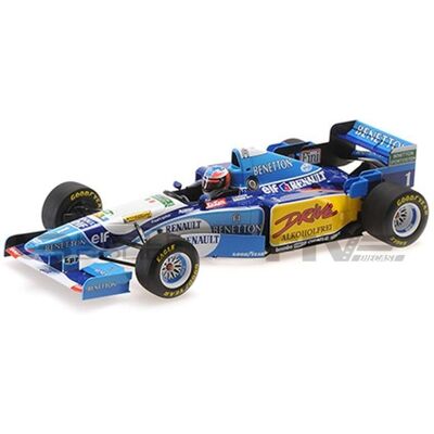 Minichamps Benetton B195 - 1:18 Maßstab Michael Schumacher Modell Minichamps Benetton B195 - 1:18 Maßstab Michael Schumacher Modell