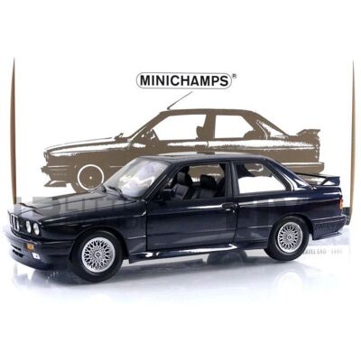 Minichamps BMW M3 Dunkelblau 1:18 Diecast Modell - Auto Minichamps BMW M3 Dunkelblau 1:18 Diecast Modell - Auto