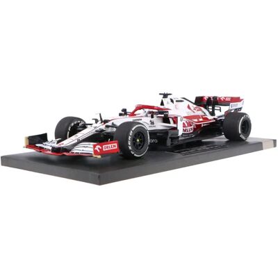 Minichamps Alfa Romeo Racing F1 C39 Modèle en Zamac - Kimi Raikkonen - Rouge/Blanc - Publicité Minichamps Alfa Romeo Racing F1 C39 Modèle en Zamac - Kimi Raikkonen - Rouge/Blanc - Publicité