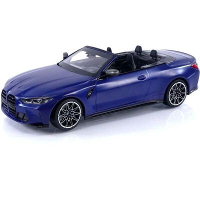 BMW M4 Competition Cabriolet - Modellauto 1:18 - Blau BMW M4 Competition Cabriolet - Modellauto 1:18 - Blau