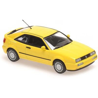 Maxichamps 1/43 Volkswagen Corrado G60 Żółty - Model samochodu Maxichamps 1/43 Volkswagen Corrado G60 Żółty - Model samochodu
