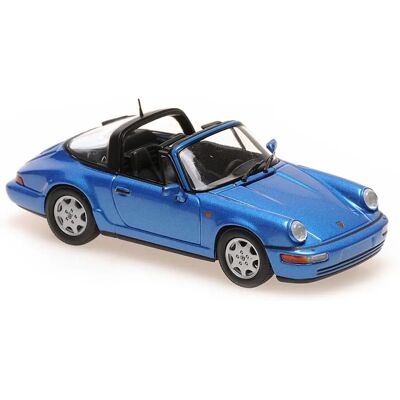 Maxichamps Porsche 911 Targa 964 - Maßstab 1:43 - Blau Metallisch - Spielzeugauto Maxichamps Porsche 911 Targa 964 - Maßstab 1:43 - Blau Metallisch - Spielzeugauto