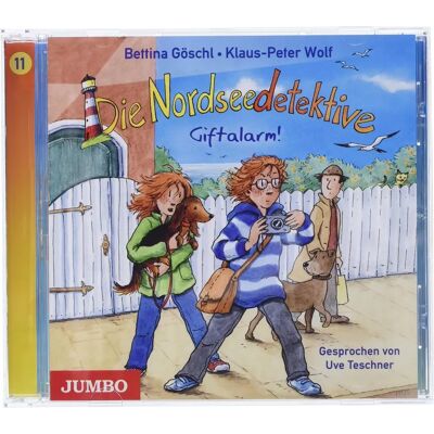 Uve Teschner Nordsee Detektive Giftalarm - Audio CD Uve Teschner Nordsee Detektive Giftalarm - Audio CD
