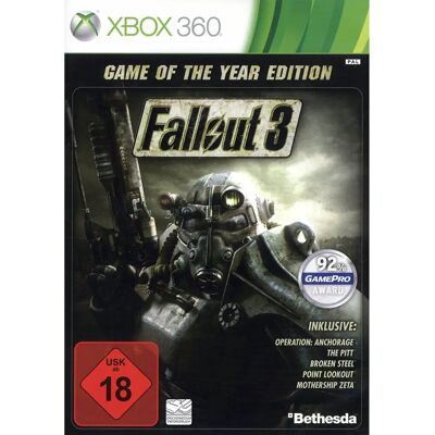 Bethesda Fallout 3 - Édition Jeu de l'Année - Jeu Vidéo - Publicité Bethesda Fallout 3 - Édition Jeu de l'Année - Jeu Vidéo - Publicité