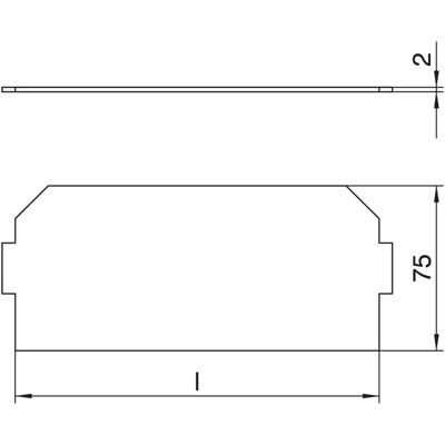 OBO Bettermann LPA GB3 Kabelabdeckung - Kabelhantering OBO Bettermann LPA GB3 Kabelabdeckung - Kabelhantering