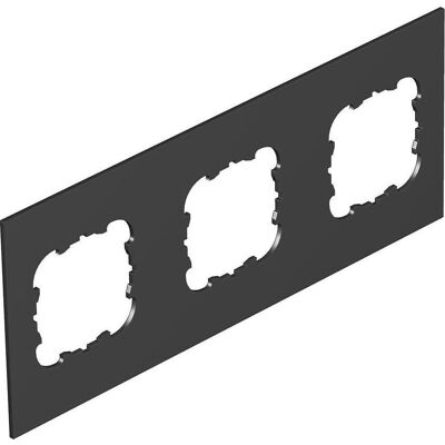 OBO Bettermann T12L P3S 9011 plaque de couverture noire - Publicité OBO Bettermann T12L P3S 9011 plaque de couverture noire - Publicité