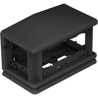 OBO Bettermann Réservoir T4L00C 9011 - Réservoir 225x125x125 - Publicité OBO Bettermann Réservoir T4L00C 9011 - Réservoir 225x125x125 - Publicité