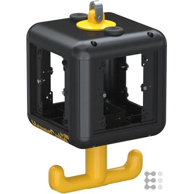 Scatola di distribuzione elettrica OBO Bettermann - IP20, 4 posti, Nero - Tipo VH-4 Scatola di distribuzione elettrica OBO Bettermann - IP20, 4 posti, Nero - Tipo VH-4