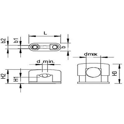 OBO Bettermann Kabelklemme 14mm - Zubehör für Kabel OBO Bettermann Kabelklemme 14mm - Zubehör für Kabel