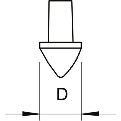 OBO Bettermann Erdungsschlagspitze - 181920BP - Stahl, tauchfeuerverzinkt OBO Bettermann Erdungsschlagspitze - 181920BP - Stahl, tauchfeuerverzinkt