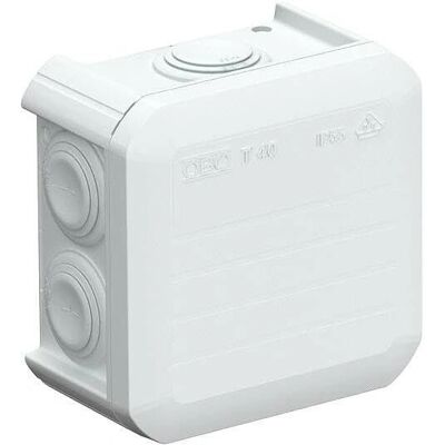 Obo Bettermann Light Gray T60 Junction Box - IP66, 7 Entries Obo Bettermann Light Gray T60 Junction Box - IP66, 7 Entries
