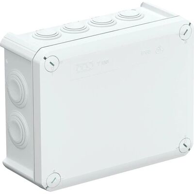OBO T160 RW - Caja di derivazione rettangolare - 190x150mm - Bianca - IP66 OBO T160 RW - Caja di derivazione rettangolare - 190x150mm - Bianca - IP66