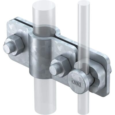 OBO Bettermann Anschlussklemme Ø20mm für 8-10mm Leiter - Stahl OBO Bettermann Anschlussklemme Ø20mm für 8-10mm Leiter - Stahl