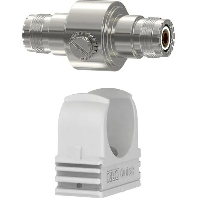Dispositif de protection OBO Bettermann - S-UHF W/W - Protecteur de surtension coaxial - Publicité Dispositif de protection OBO Bettermann - S-UHF W/W - Protecteur de surtension coaxial - Publicité