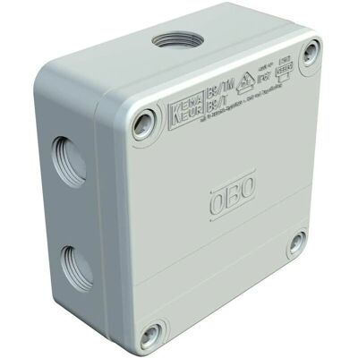 OBO Bettermann B 9 T M 5 - Elektrische Anschlussdose - Grau OBO Bettermann B 9 T M 5 - Elektrische Anschlussdose - Grau