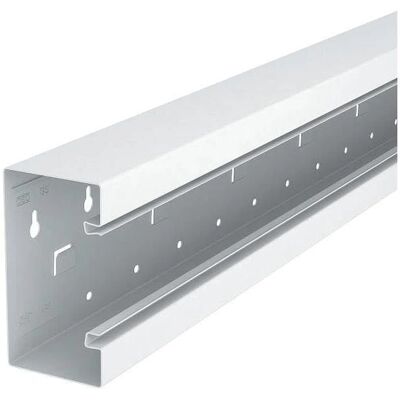OBO Bettermann 6277200 Stahl Kabelkanal - 2m IP30 Wandmontage OBO Bettermann 6277200 Stahl Kabelkanal - 2m IP30 Wandmontage