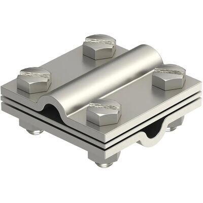 OBO Bettermann - 252 8-10 V4A - 8-10mm - V4A - Cross Connector OBO Bettermann - 252 8-10 V4A - 8-10mm - V4A - Cross Connector