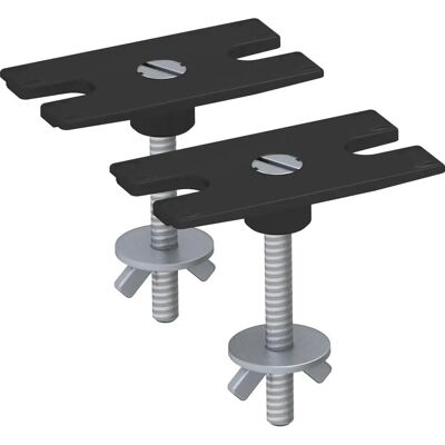OBO - DBZ-BST - Marron - Ø10mm trou - Mounting Kit - Publicité OBO - DBZ-BST - Marron - Ø10mm trou - Mounting Kit - Publicité