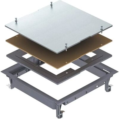 OBO Bettermann - ZES9-2 U10T 7011 - Inserto de salida de câble carré - Accessoire électrique - Publicité OBO Bettermann - ZES9-2 U10T 7011 - Inserto de salida de câble carré - Accessoire électrique - Publicité