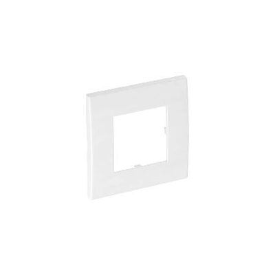 OBO Bettermann AR45-F1 RW Schalterrahmen - Kunststoff, Weiß, 45mm OBO Bettermann AR45-F1 RW Schalterrahmen - Kunststoff, Weiß, 45mm