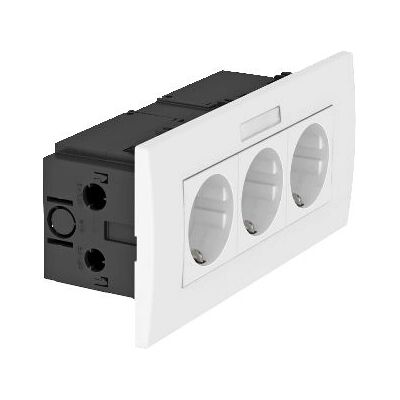 OBO Bettermann SDE-RW 3-fach Steckdose - Steckdose OBO Bettermann SDE-RW 3-fach Steckdose - Steckdose