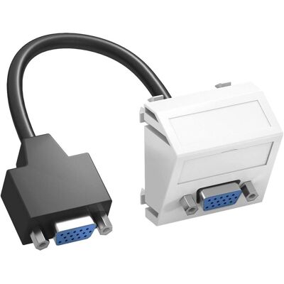 OBO Bettermann Multimediaträger VGA 45x45mm - Wandhalterung OBO Bettermann Multimediaträger VGA 45x45mm - Wandhalterung