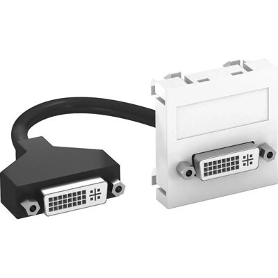 OBO - MTG-DVI F RW1 - Weiß - Multimedia-Träger OBO - MTG-DVI F RW1 - Weiß - Multimedia-Träger