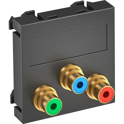 OBO Bettermann Support multimédia - MTG-3R F SWGR1 - Plaque de montage OBO Bettermann Support multimédia - MTG-3R F SWGR1 - Plaque de montage