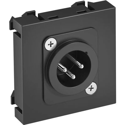 OBO - MTG-X3MLSWGR1 - 45x45mm - XLR - Porteur multimédia - Publicité OBO - MTG-X3MLSWGR1 - 45x45mm - XLR - Porteur multimédia - Publicité