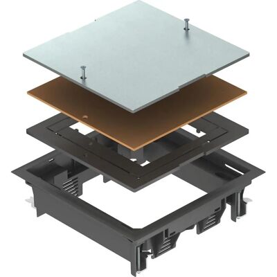 OBO ZES4-2 U10T 9011 - Accessoire OBO ZES4-2 U10T 9011 - Accessoire