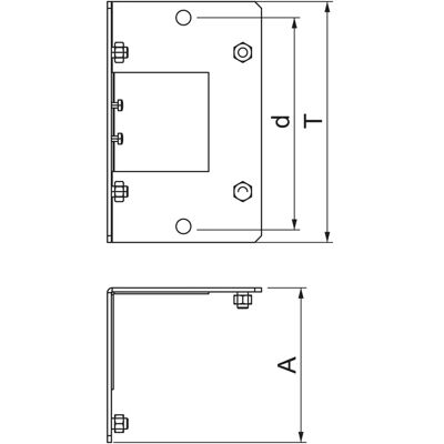 OBO Bettermann - Innenwinkelplatte - 100x250mm - Elektrische Zubehörteile OBO Bettermann - Innenwinkelplatte - 100x250mm - Elektrische Zubehörteile