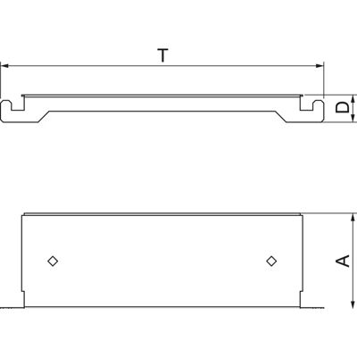 OBO Bettermann BSKM-DS 1025 Support - Unterstützung für Deckel OBO Bettermann BSKM-DS 1025 Support - Unterstützung für Deckel