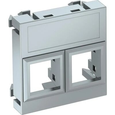 OBO - DTG-02LE AL1 - 45x45 mm - Aluminium - data carrier OBO - DTG-02LE AL1 - 45x45 mm - Aluminium - data carrier