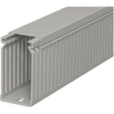 OBO Bettermann Stein Grau 80x40mm PVC Kabelkanal - Kabelschacht OBO Bettermann Stein Grau 80x40mm PVC Kabelkanal - Kabelschacht