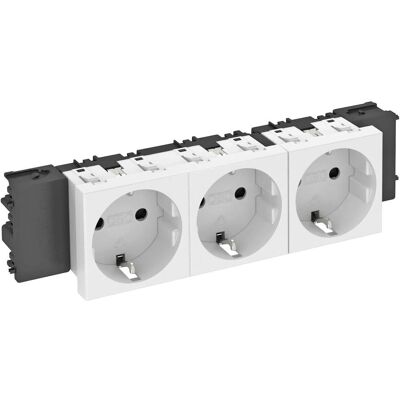 OBO Bettermann - Modell STD-D0C RW3 - 3-Phasen-Steckdose - Weiß OBO Bettermann - Modell STD-D0C RW3 - 3-Phasen-Steckdose - Weiß