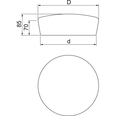 OBO Bettermann - FBA-SN122 - Runder Schaumstopfen für Kabel OBO Bettermann - FBA-SN122 - Runder Schaumstopfen für Kabel